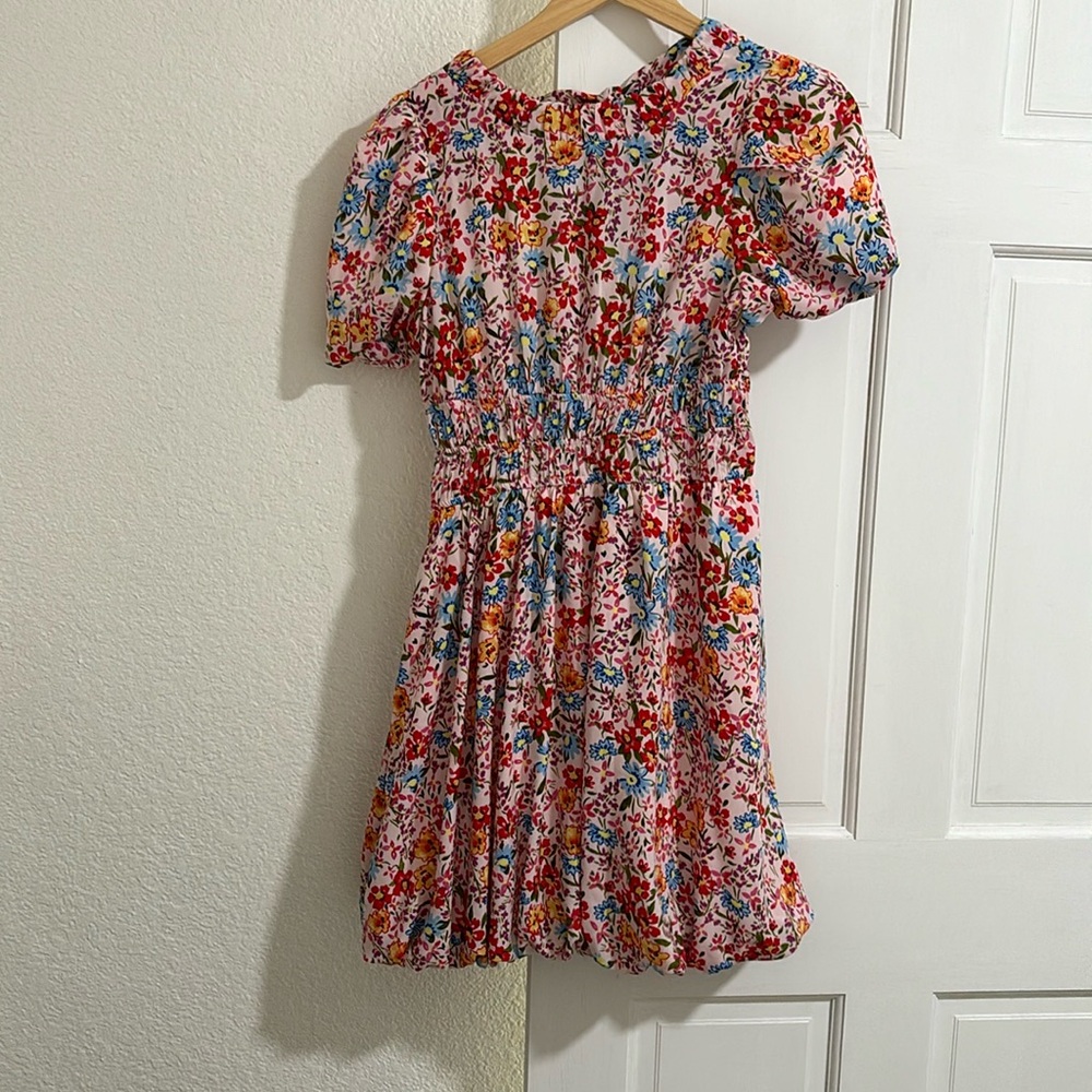 Floral bubble dress